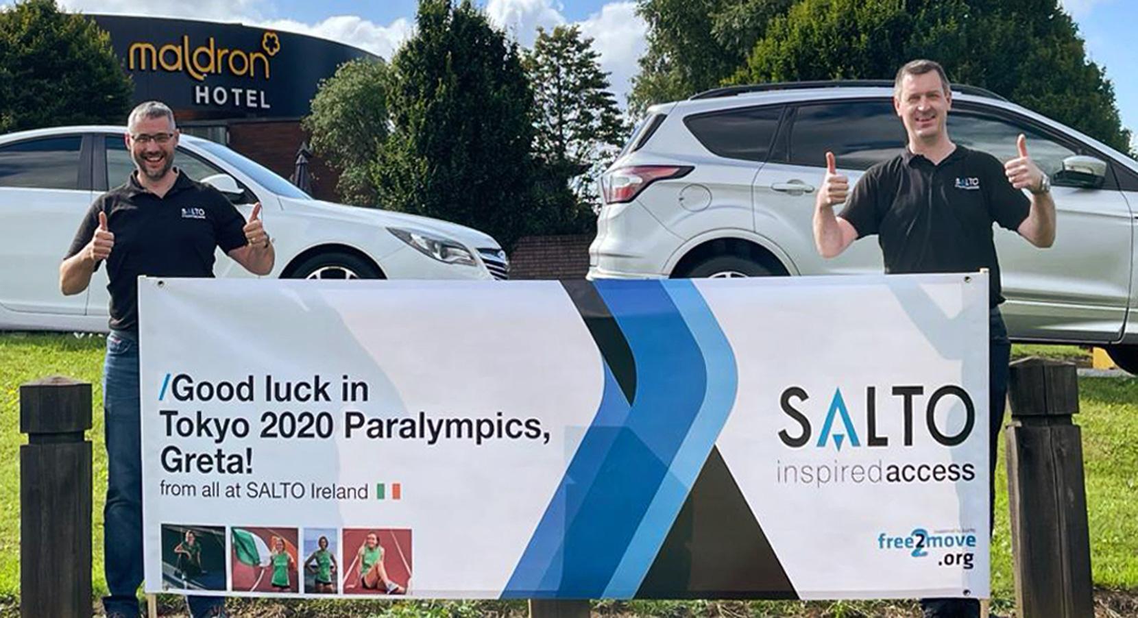 Salto Foundation - We are very proud to announce our sponsorship of Greta Streimikyte, Ireland's Paralympian 1500m runner