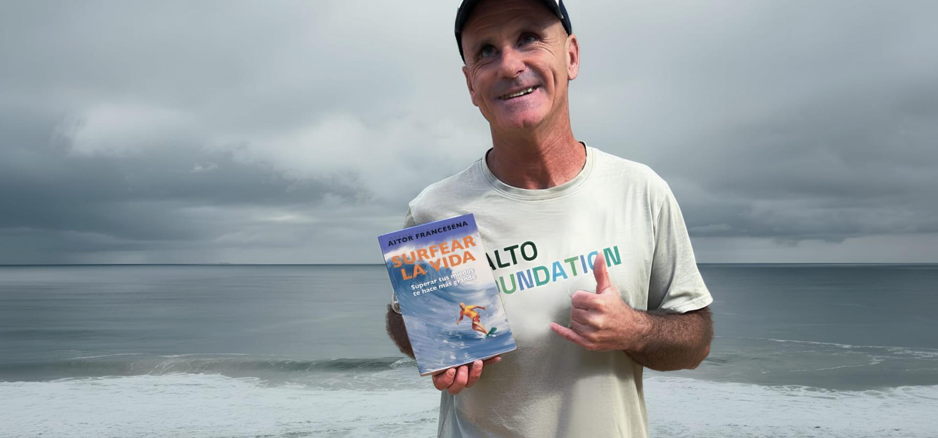 SALTO FOUNDATION - Blind surfing champion Aitor ‘Gallo’ Francesena takes on life’s challenges in new book, Surfing Life