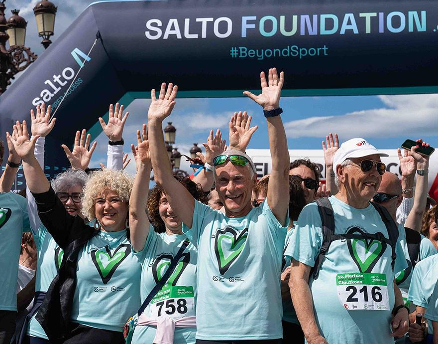 San Sebastian and Gipuzkoa unite against cancer on a record-breaking day 
