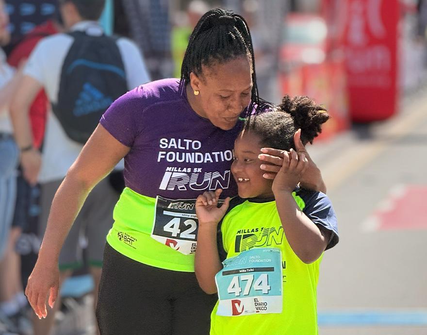 Community, inclusion, and athletics shine at the 10th anniversary of the SALTO FOUNDATION Millas de Irun 5K  