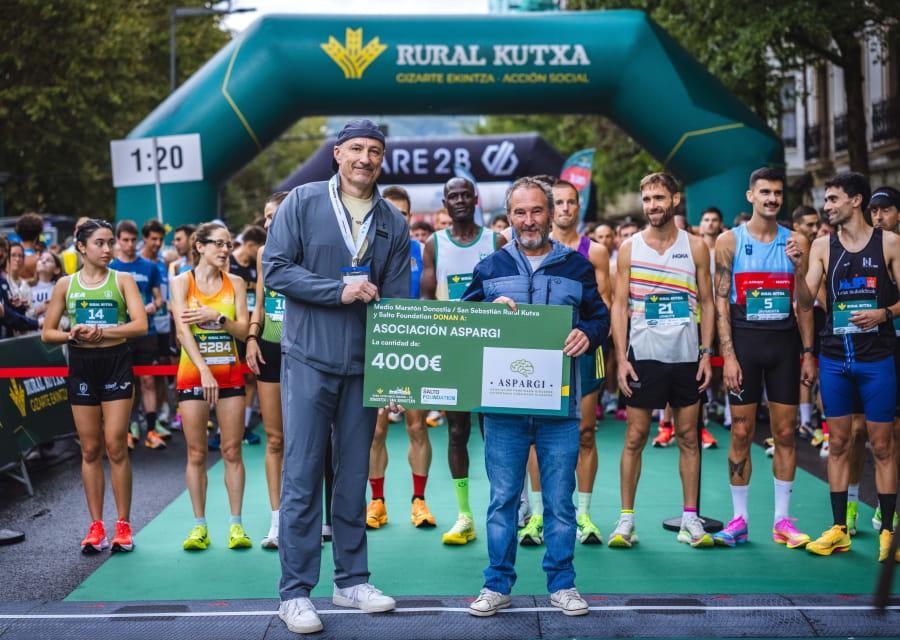 More than 5,200 runners, one cause: The San Sebastián Half-Marathon supports ASPARGI Parkinson’s organization